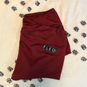 Fleo shorts in Maroon. Perfect condition